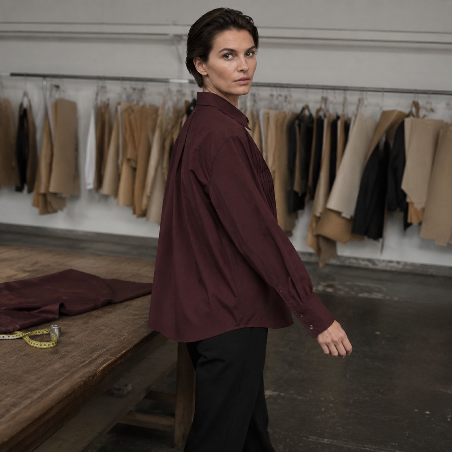 Bloomsbury pleated-bib evening shirt — Tailored Shirts by CROWN TAILORING. shown worn.